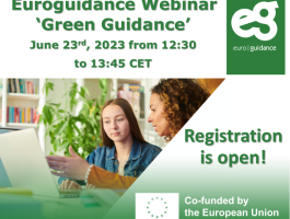 Euroguidance webinar quotGreen Guidancequot