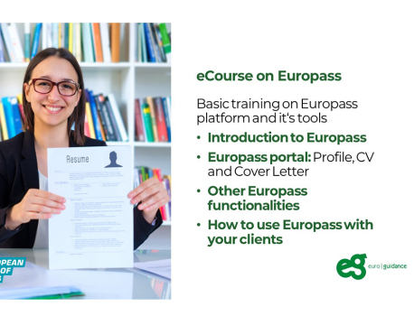 eCourse on EUROPASS for Guidance Practitioners