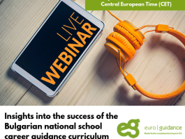 WEBINAR  -Insights into the success of the Bulgarian national school career guidance curriculum