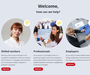 Portal “Anerkennung in Deutschland“ – “Recognition in Germany” expands online presence